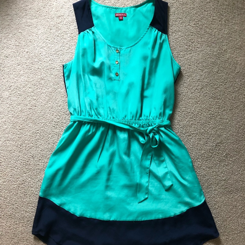 Merona color block dress
